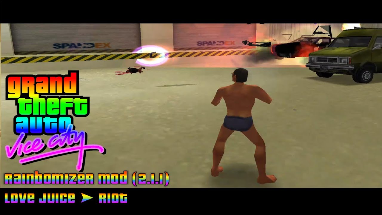 GTA Vice City (Rainbomizer Mod) [v2.1.1] - Love Juice ➤ Riot