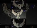 Natural Diamond Changeable Gemstone Bridal Necklace