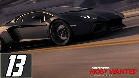 Need For Speed Most Wanted 2012 Part 13 Walkthrough Lets Play Gameplay [HD] Xbox360/PS3/PC/Vita/Wiiu