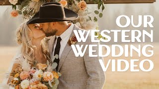 Our Western Wedding Video | Tyler And Sarah Elrod