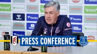 PRESS CONFERENCE CARLO ANCELOTTI