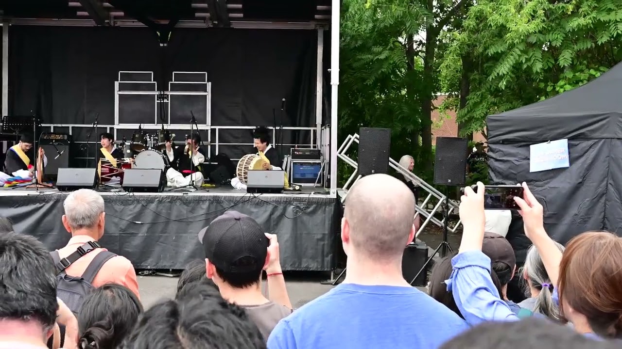 Koreatown Street Festival - Performance by Samulnori Canada