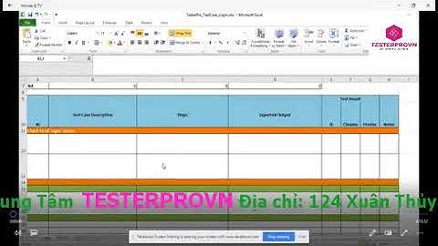 Cách viết testcase và quy trình viết testcase cơ bản bằng tiếng anh