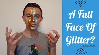 A Full Face Of Glitter