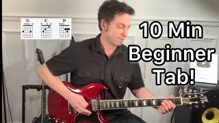 🎸 Learn Good Golly Miss Molly in 10 Minutes! Beginner Guitar Tutorial + TAB 🎵