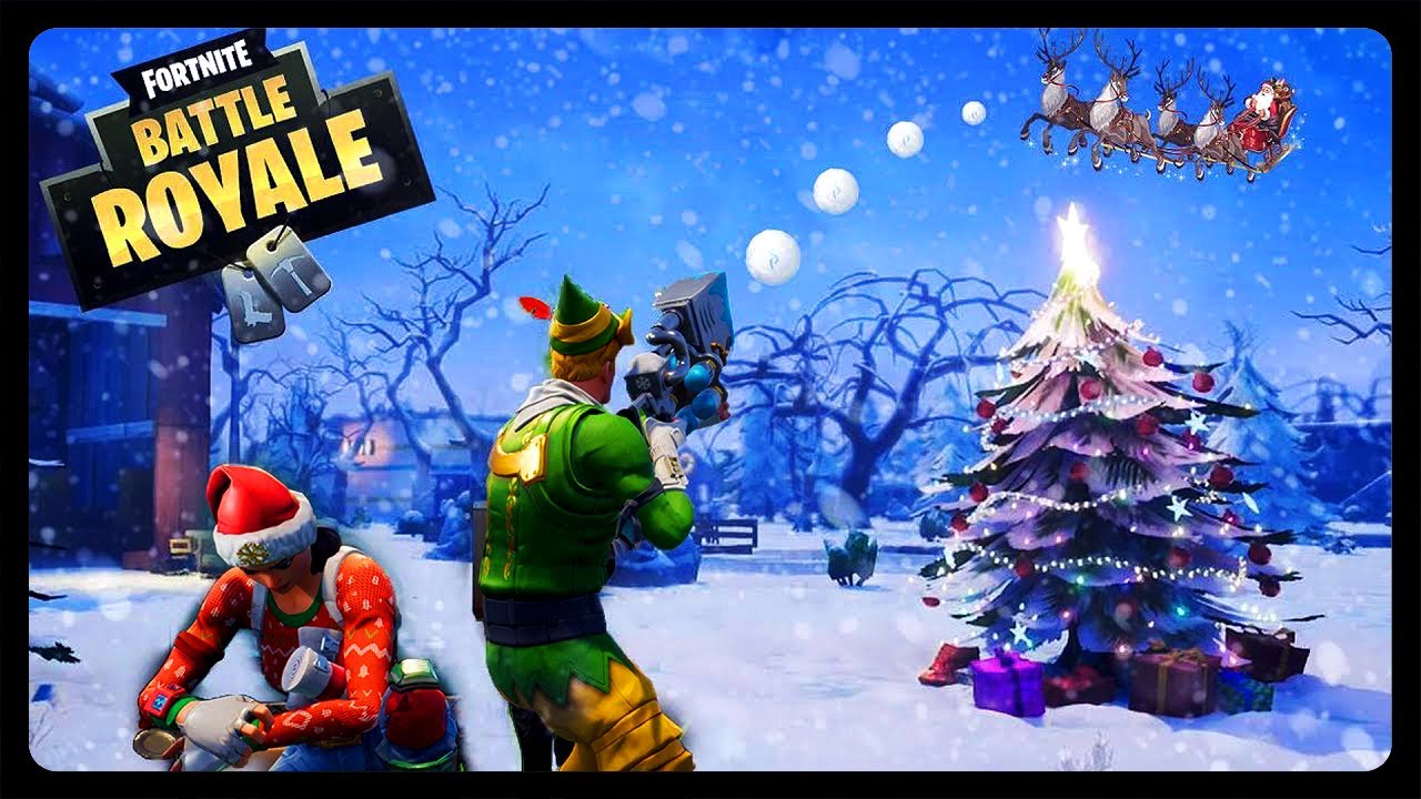 Fortnite Deal Damage With Snowball Launcher Deal Damage To Opponents With A Snowball Launcher Fastest And Easiest Way Fortnite Winterfest Youtube