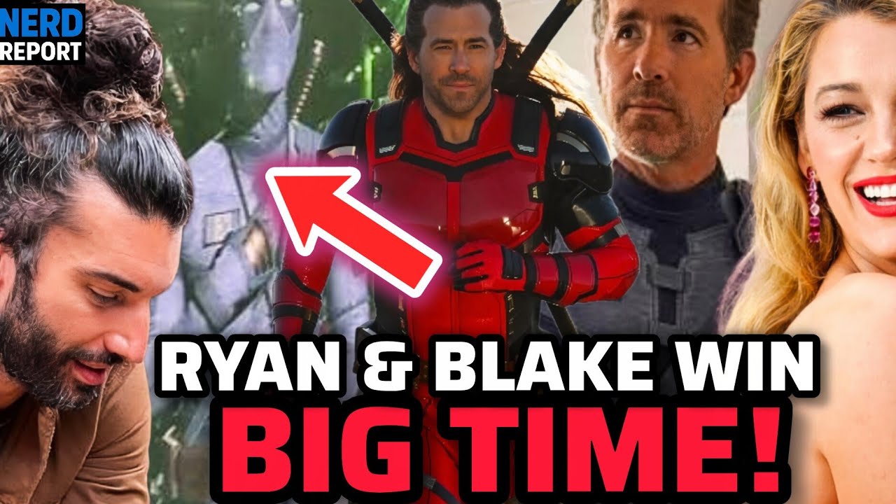 Ryan Reynolds BACK ON TOP Despite Justin Baldoni & Blake Lively Drama! COMIC-CON REACTION!