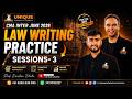 CMA INTER - LAW WRITING PRACTICE - 3 | JUNE 2026 | Prof. DARSHAN DHOKA