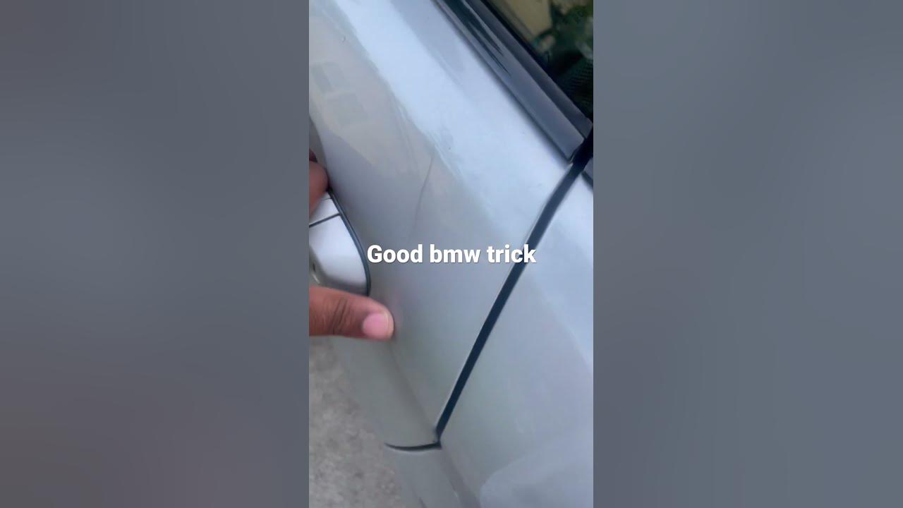 Bmw trunk won’t open - YouTube