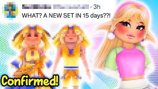 SET CONFIRMED TO COME IN A FEW DAYS! | Royale High Roblox