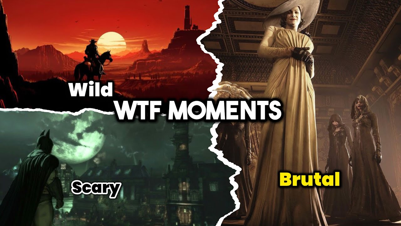 RDR2, Resident Evil 8 & Batman in One MAD Compilation! - YouTube