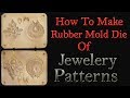 How to make Rubber mold Die of Jewelry Patterns in URDU/HINDI