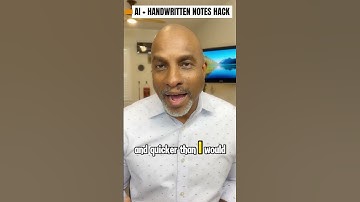AI Handwritten Notes Hack