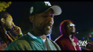 TAY ROC, KAPO, AND TOP FLOOR LUT OUTSIDE &amp; KAPO SAYS " EAZY YOU CANT GET A BATTLE BIT@% ! #tayroc