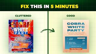 Information Stop Making Cluttered Posters — Try This Simple Fix News