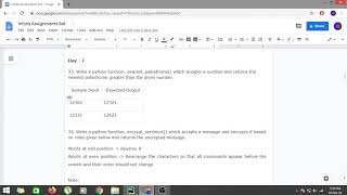 InfyTQ Day 7 Problem 33 Fundamentals of Python