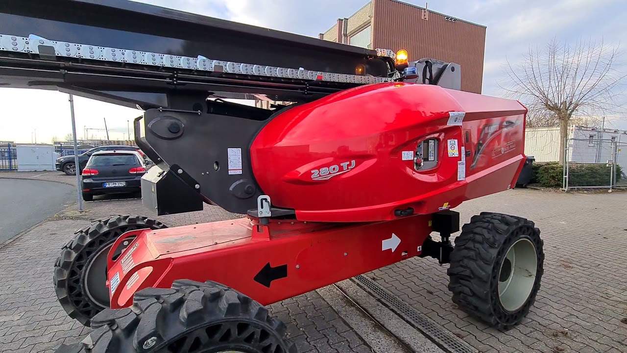 Manitou 28mtr. Gelände Teleskop Bühne
