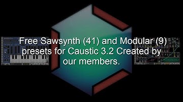 Free SawSynth & Modular Presets for Caustic 3.2