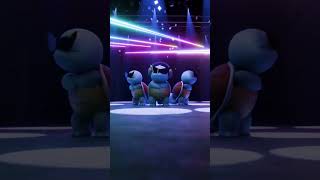 Squirtle animation #squirtle #blender #edmvisual #edm #remix #dj