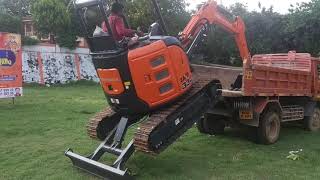 New Tata Hitachi unloding / Excavator unloding