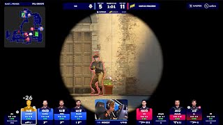 m0nesy lightning speed flicks against NaVi