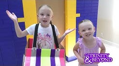 GIANT LEGO FORT In-N-Out Drive Thru! Exploring SECRET DOOR Found!