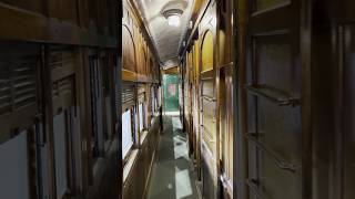Steam Train flythrough buffet ,sleeping,state car and D4 268