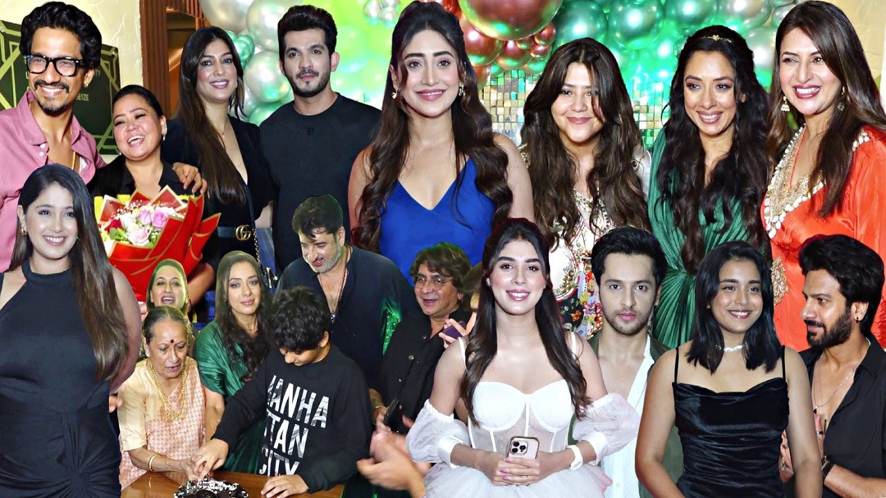 Rupali Ganguly Birthday Party 2025 With Divyanka Tripathi, EKta Kapoor, Arjun Bijlani & Anupama Cast