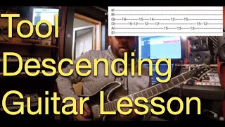 Celebrity Tool Descending Guitar Lesson w/Tab Wealth