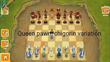 Toon clash chess android game play ! Queen