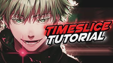 Timeslice Transition in After Effects | AMV Tutorial(Free Preset)