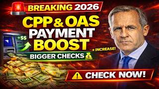 Celebrity 🔥💰 BREAKING 2026: CPP & OAS BOOST – Seniors Getting BIGGER Monthly Checks! Wealth