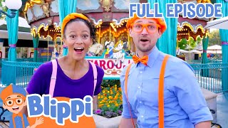 Blippi & Meekah Visit Adventure City | Blippi | Kids TV Shows Full Episodes