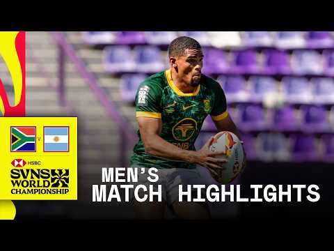 Demi-finale haletante 😬 | Afrique du Sud - Argentine | HSBC SVNS Valladolid 2026 | Résumé du match