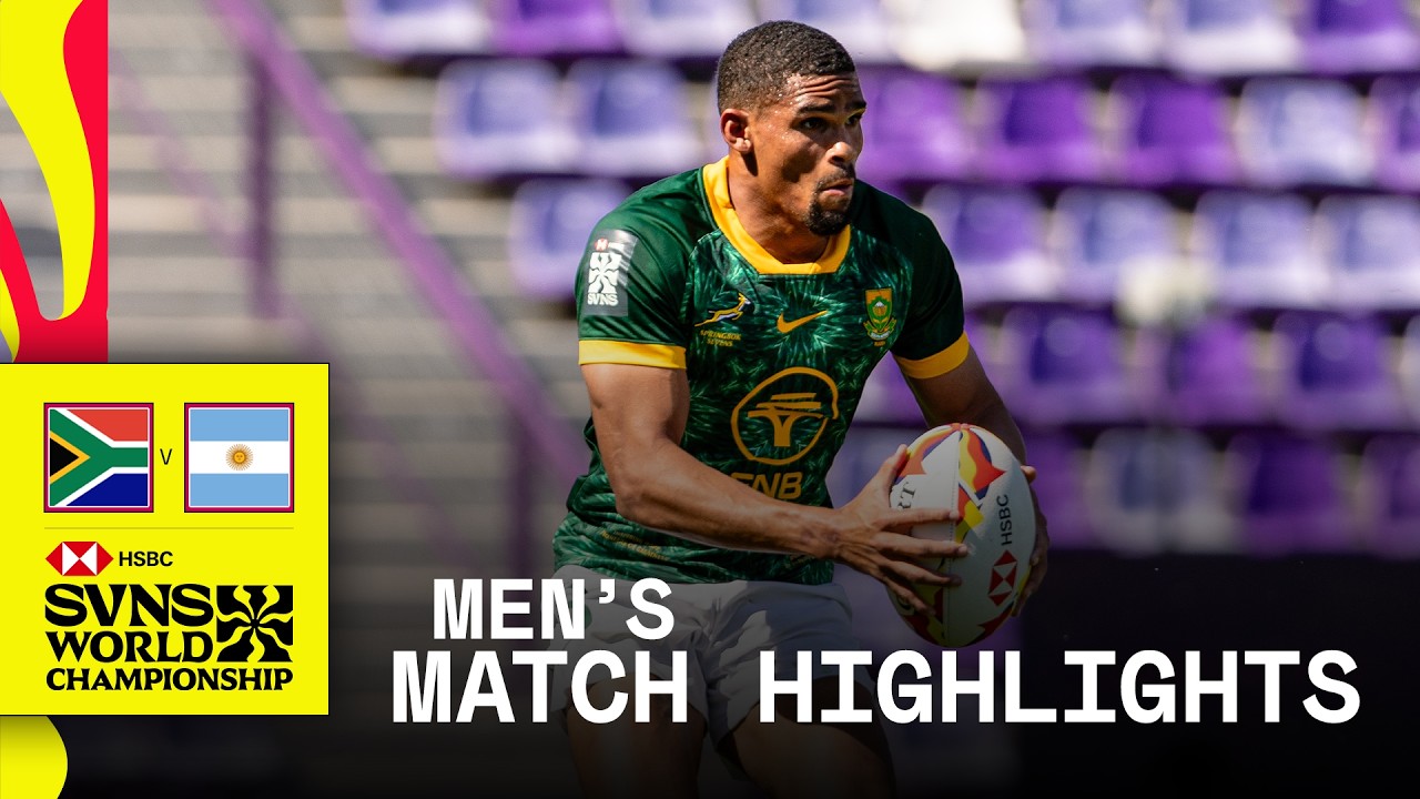 TENSE semi-final battle 😬 | South Africa v Argentina | HSBC SVNS Valladolid 2026 | Match Highlights