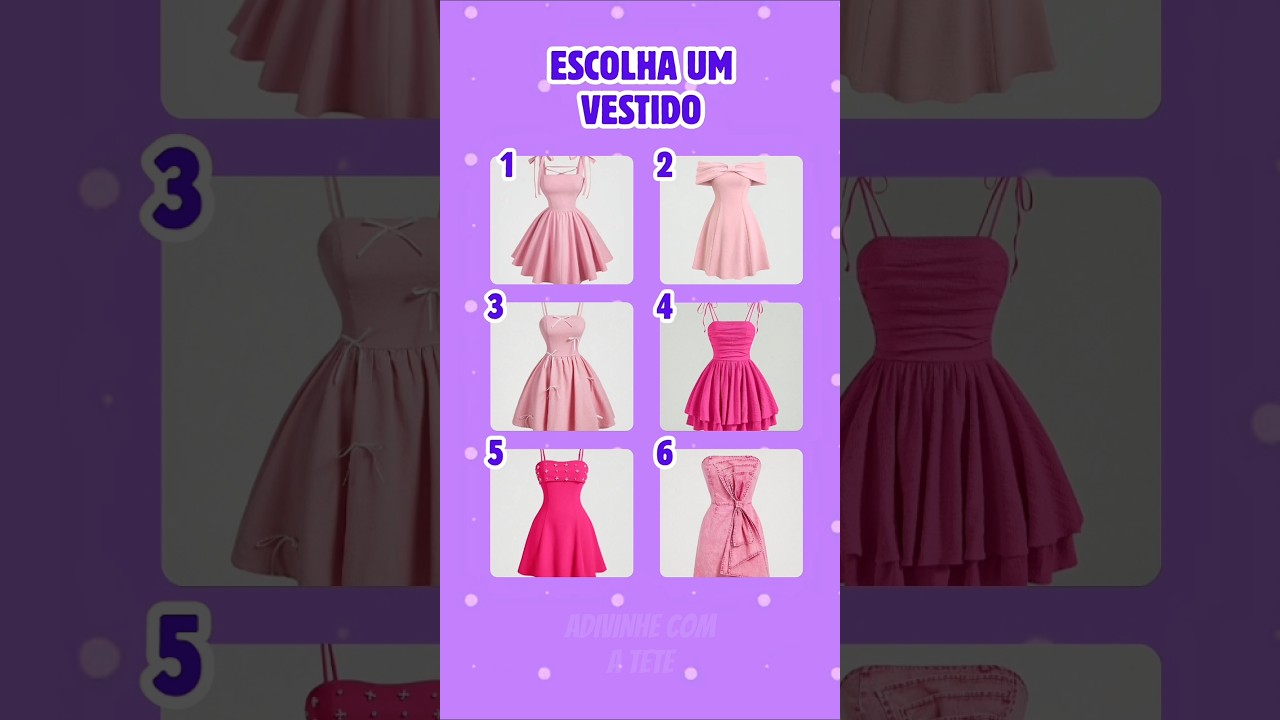 MONTE SEU LOOK ROSA | ADIVINHE COM A TETE