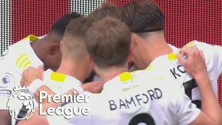 Luke Ayling screamer pulls Leeds United level with Manchester United | Premier League | NBC Sports