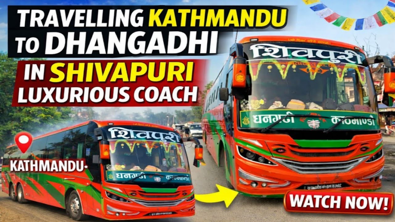 Travelling In Sivapuri Air Bus | Kathmandu to Dhangadhi [PART-19] 