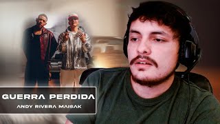 REACCIÓN Andy Rivera, Maisak - Guerra Perdida (Video Oficial) | Yagoo