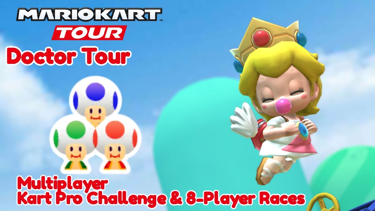 Mario Kart Tour - Doctor Tour Kart Pro Challenge & 8-Player Races Live 🔴