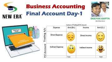 Final Account Day 1 by Deepak Gupta