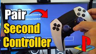 How to connect a second PS5 controller - Easy Guide