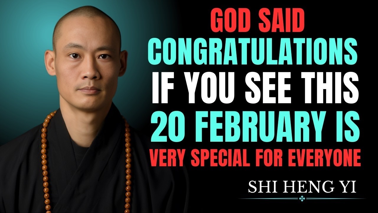 Divine Warning: God Said Congratulations If You See This Today Is Not an Ordinary Day | Shi Heng Yi