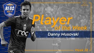 Usl Championship Player Of The Week - Daniel Musovski, Reno 1868 Fc