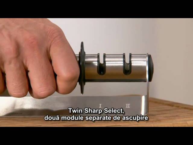 Zwilling Twinsharp Duo Stainless Steel Handheld Knife Sharpener