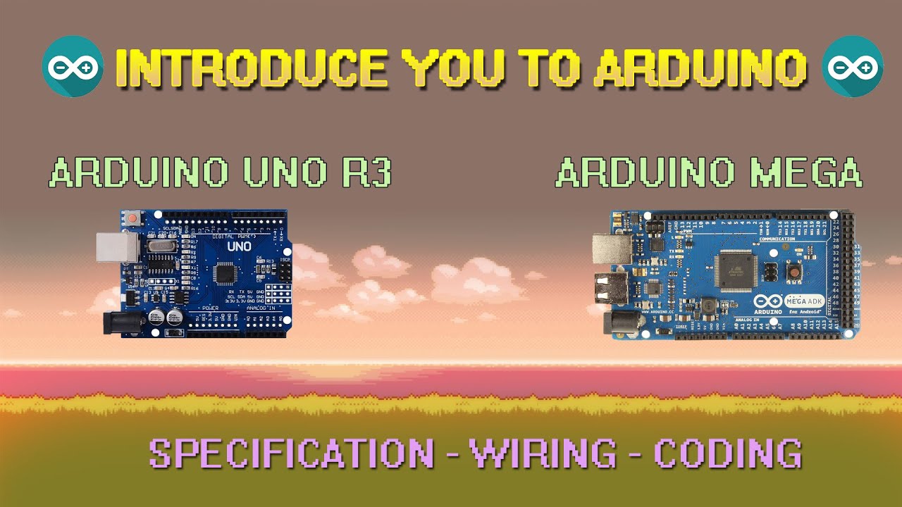 Arduino Uno Mega R3 ★ แนะนำ Arduino UNO R3 และ Mega / สเปค การต่อ การเขียนโค๊ด - YouTube