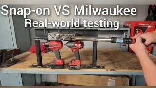 Snap-on VS Milwaukee Mid-torque 3/8 impacts by Breakdowns with Brian 225 views 10 months ago 14 minutes, 52 seconds