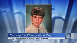 The Rhode Show - Brendan's past Hairstyles for #NationalHairDay - 10/1/20