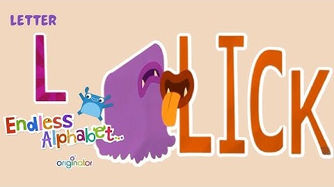 Learn Alphabet Letters with Adorable Monsters in Endless Alphabet A to Z - Letter L, by Originator