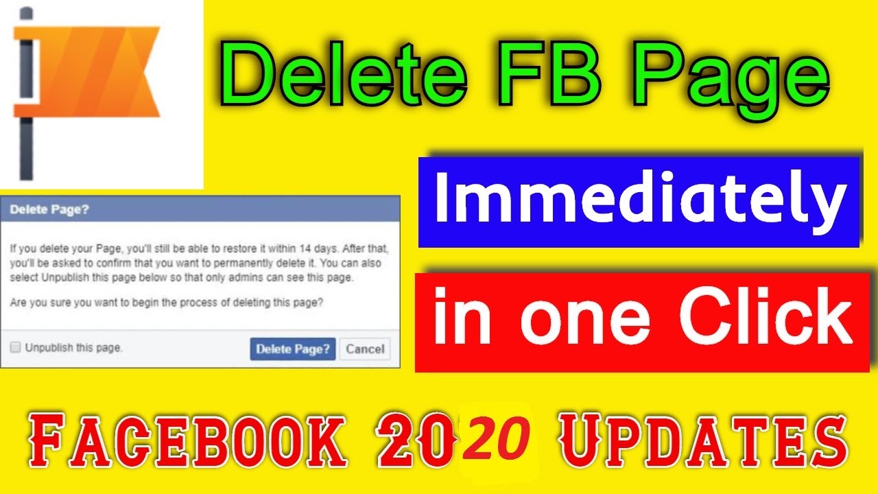 How To Delete A Facebook Page How To Delete A Facebook Page How To